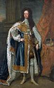 Sir Godfrey Kneller Portrait of King William III of England (1650-1702) in State Robes china oil painting artist